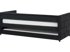Outlet Łóżko wysuwane Welur CHAVONNE 90 x 200 cm Łóżka Wysuwane I Dzienne|Wszystkie Łóżka