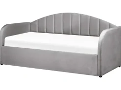 Sale Łóżko wysuwane Welur EYBURIE 90 x 200 cm Dzieci Łóżka Wysuwane I Dzienne|Wszystkie Meble I Akcesoria Dziecięce