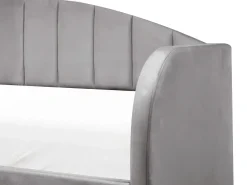 Sale Łóżko wysuwane Welur EYBURIE 90 x 200 cm Dzieci Łóżka Wysuwane I Dzienne|Wszystkie Meble I Akcesoria Dziecięce