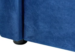 Online Łóżko wysuwane Welur MONTARGIS 90 x 200 cm Granatowy Łóżka Wysuwane I Dzienne|Wszystkie Łóżka