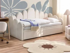 Best Welur POLIGNAC 90 x 200 cm Jasno Dzieci Łóżka Wysuwane I Dzienne|Wszystkie Meble I Akcesoria Dziecięce