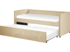 Discount Łóżko wysuwane Welur TROYES 90 x 200 cm Łóżka Wysuwane I Dzienne|Wszystkie Łóżka