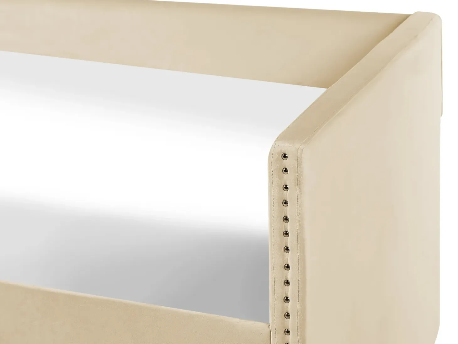 Discount Łóżko wysuwane Welur TROYES 90 x 200 cm Łóżka Wysuwane I Dzienne|Wszystkie Łóżka