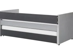 Clearance Łóżko wysuwane Welur TROYES 90 x 200 cm Jasno Łóżka Wysuwane I Dzienne|Wszystkie Łóżka
