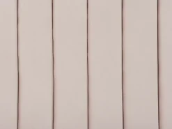 Discount NOYERS Welur Pastelowy róż 180 x 200 cm Łóżka Tapicerowane|Łóżka Podwójne