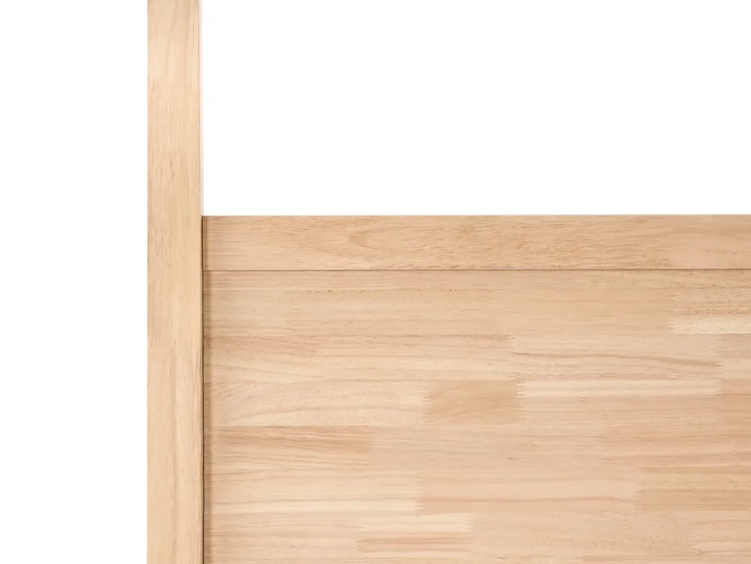 Online Łóżko z baldachimem Drewno HAUTERIVES 180 x 200 cm Jasno Łóżka Z Baldachimem|Łóżka Podwójne