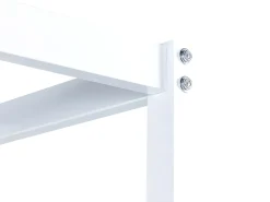 Clearance Łóżko z baldachimem Metal LESTARDS 160 x 200 cm Łóżka Metalowe|Łóżka Podwójne