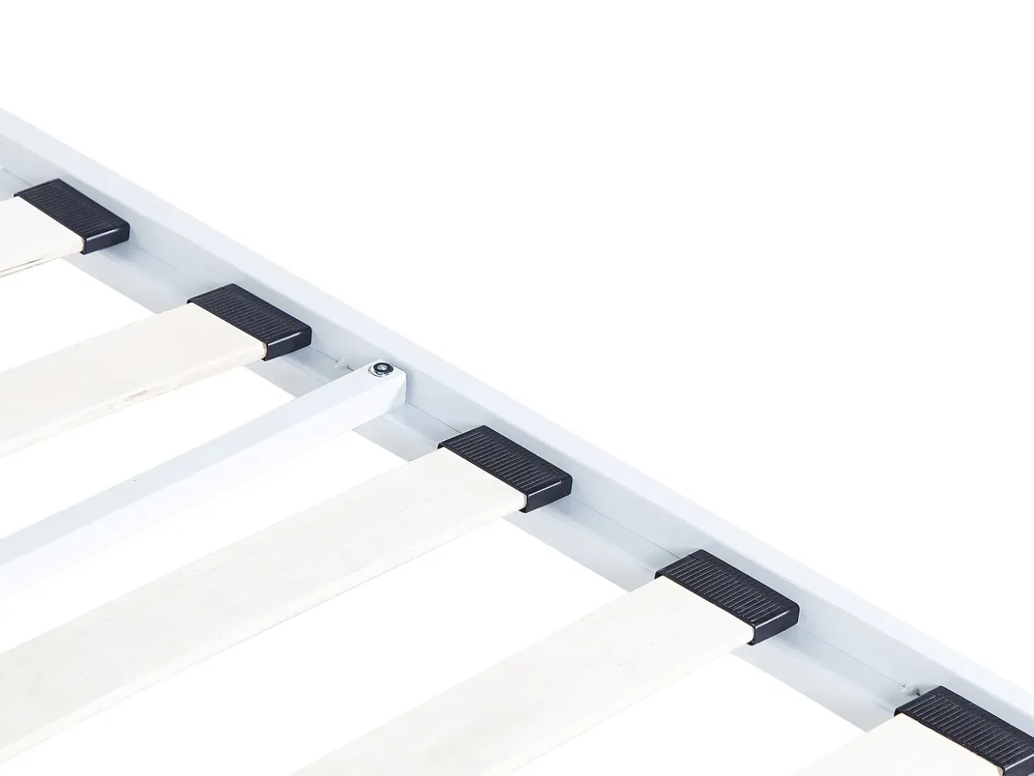 Clearance Łóżko z baldachimem Metal LESTARDS 160 x 200 cm Łóżka Metalowe|Łóżka Podwójne