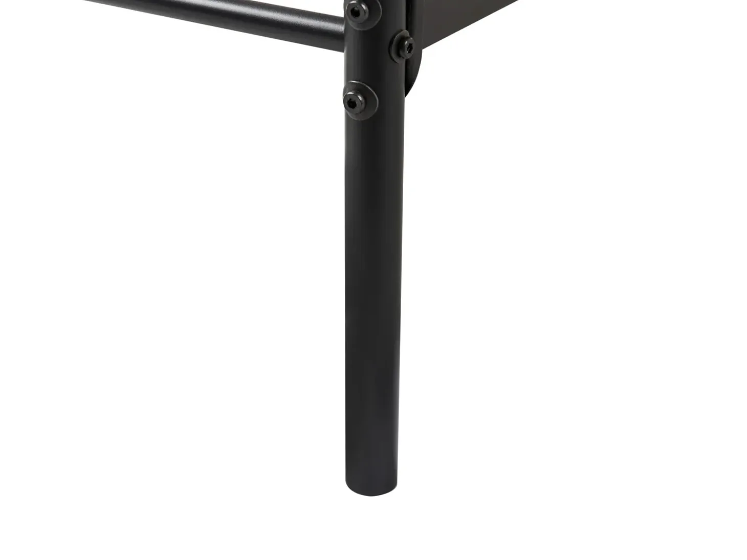 Online Łóżko z baldachimem Metal SORMERY 90 x 200 cm Łóżka Metalowe|Łóżka Pojedyncze