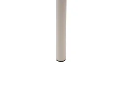 Clearance Łóżko z baldachimem Metal SORMERY 90 x 200 cm Jasno Łóżka Metalowe|Wszystkie Łóżka