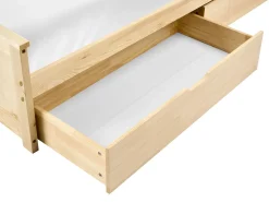 Discount DAUPHIN Drewno sosnowe Jasno 90 x 200 cm Wszystkie Łóżka|Łóżka Z Pojemnikiem