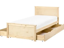 Discount DAUPHIN Drewno sosnowe Jasno 90 x 200 cm Wszystkie Łóżka|Łóżka Z Pojemnikiem