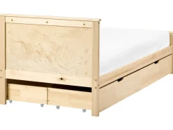 Discount DAUPHIN Drewno sosnowe Jasno 90 x 200 cm Wszystkie Łóżka|Łóżka Z Pojemnikiem