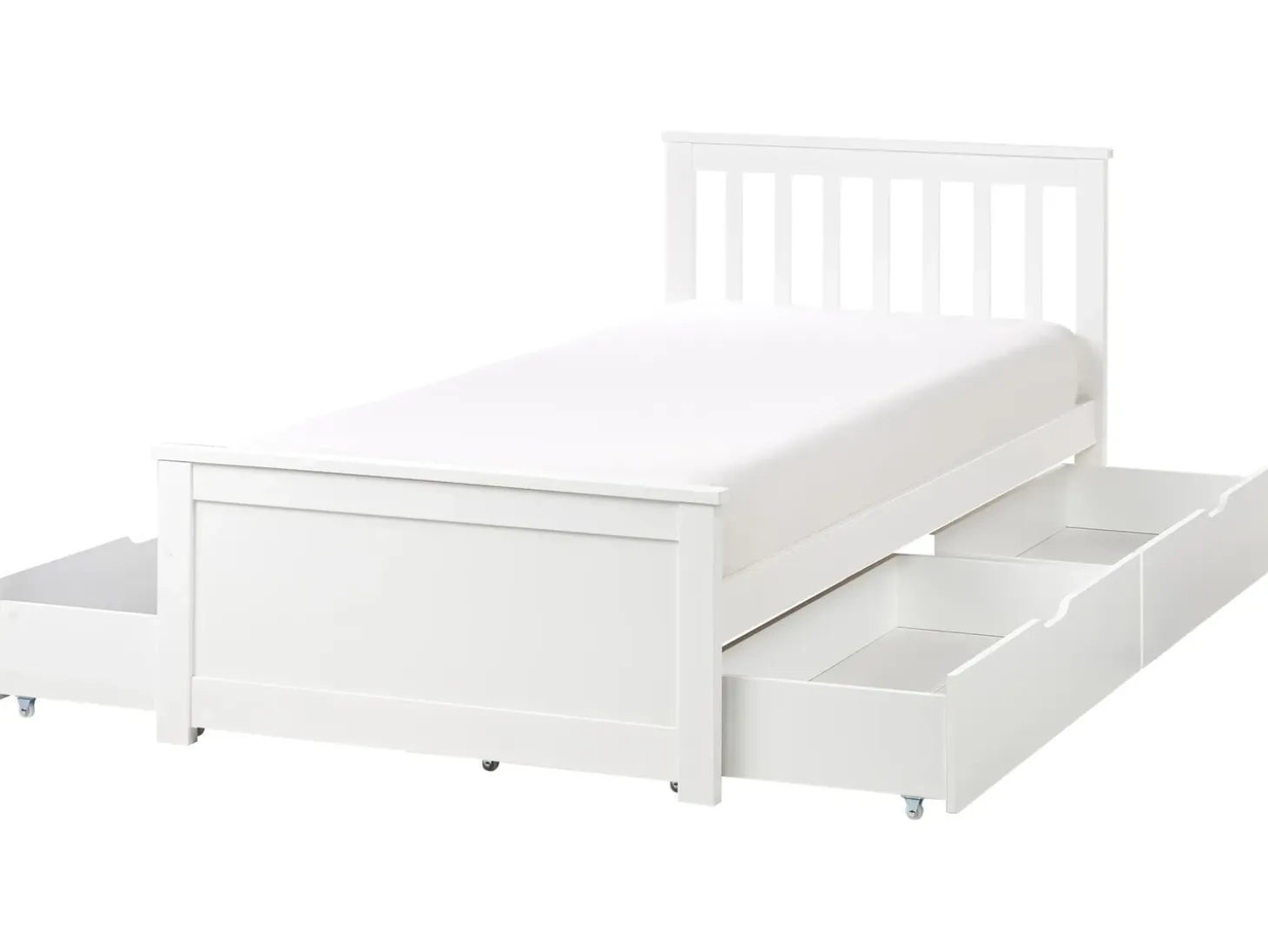 Best OLENDON Drewno sosnowe 90 x 200 cm Dzieci Łóżka Z Pojemnikiem|Łóżka Pojedyncze