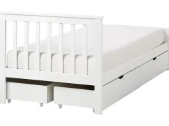Best OLENDON Drewno sosnowe 90 x 200 cm Dzieci Łóżka Z Pojemnikiem|Łóżka Pojedyncze