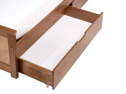 Discount OLENDON Drewno sosnowe 180 x 200 cm Łóżka Podwójne|Łóżka Z Pojemnikiem