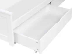 SABRAN Drewno sosnowe 180 x 200 cm Łóżka Podwójne|Łóżka Z Pojemnikiem