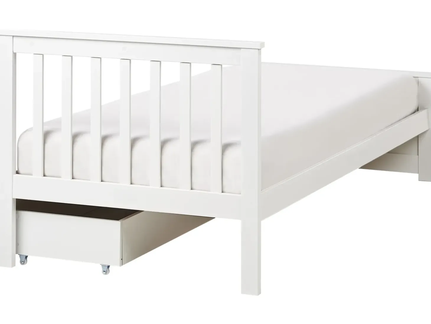 Online OLENDON Drewno sosnowe 90 x 200 cm Dzieci Łóżka Z Pojemnikiem|Łóżka Pojedyncze