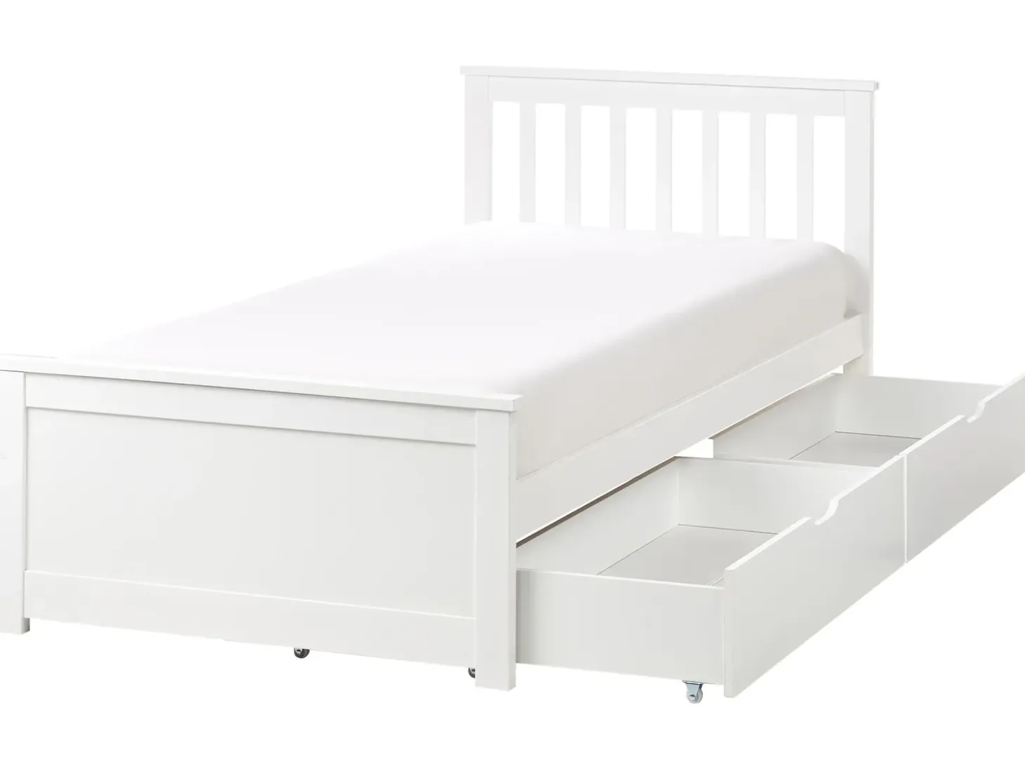 Online OLENDON Drewno sosnowe 90 x 200 cm Dzieci Łóżka Z Pojemnikiem|Łóżka Pojedyncze