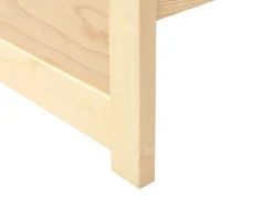 Sale OLENDON Drewno sosnowe Jasno 90 x 200 cm Dzieci Łóżka Z Pojemnikiem|Łóżka Pojedyncze