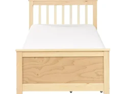 Sale OLENDON Drewno sosnowe Jasno 90 x 200 cm Dzieci Łóżka Z Pojemnikiem|Łóżka Pojedyncze