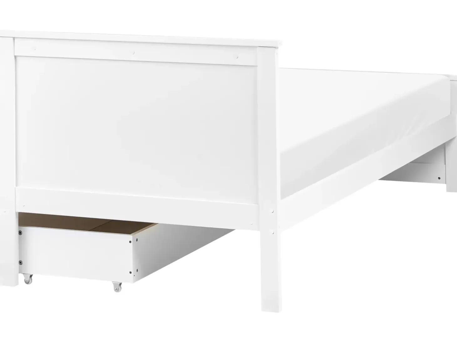 Hot SABRAN Drewno sosnowe 90 x 200 cm Dzieci Łóżka Z Pojemnikiem|Łóżka Pojedyncze