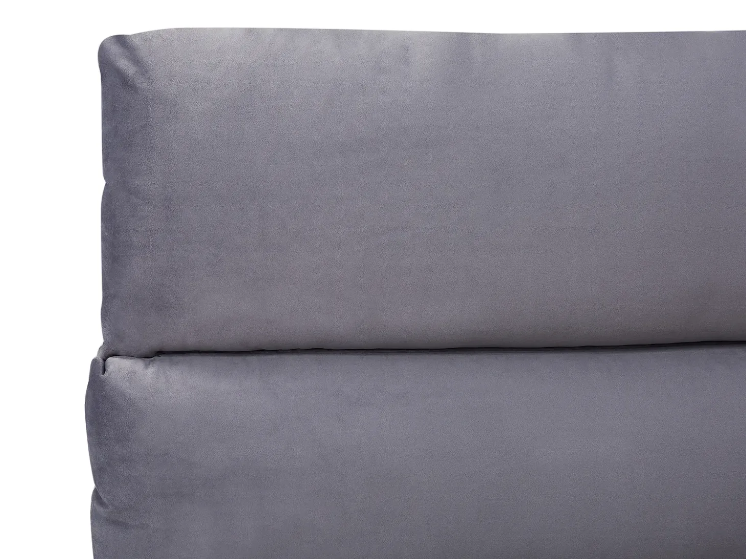 Outlet Łóżko z pojemnikiem BATILLY Welur 180 x 200 cm Łóżka Tapicerowane|Łóżka Podwójne