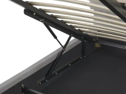 Hot Łóżko z pojemnikiem BATILLY Welur Jasno 180 x 200 cm Łóżka Tapicerowane|Łóżka Podwójne