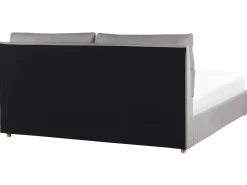 Hot Łóżko z pojemnikiem BATILLY Welur Jasno 180 x 200 cm Łóżka Tapicerowane|Łóżka Podwójne
