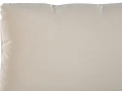 Outlet Łóżko z pojemnikiem BATILLY Welur Jasno 180 x 200 cm Łóżka Tapicerowane|Łóżka Podwójne