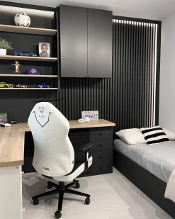 Łóżko z pojemnikiem bez zagłówka DINAN Ciemno 90 x 200 cm Łóżka Tapicerowane|Łóżka Z Pojemnikiem