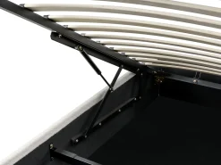 Online Łóżko z pojemnikiem bez zagłówka DINAN Boucle Złamana biel 90 x 200 cm Dzieci Łóżka Z Pojemnikiem|Wszystkie Meble I Akcesoria Dziecięce