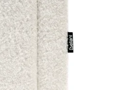 Clearance Łóżko z pojemnikiem bez zagłówka DINAN Boucle Złamana biel 160 x 200 cm Łóżka Tapicerowane|Łóżka Podwójne