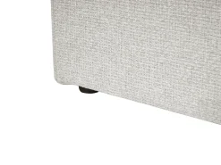 Best Łóżko z pojemnikiem bez zagłówka DINAN Jasno 180 x 200 cm Łóżka Tapicerowane|Łóżka Podwójne