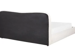 Best Łóżko z pojemnikiem BLAGNAC Boucle Złamana biel 180 x 200 cm Łóżka Tapicerowane|Łóżka Podwójne