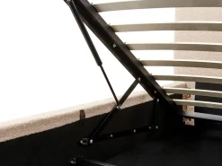 Best Łóżko z pojemnikiem BLAGNAC Boucle 180 x 200 cm Łóżka Tapicerowane|Łóżka Podwójne