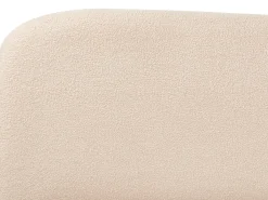 Clearance Łóżko z pojemnikiem BLAGNAC Boucle Jasno 180 x 200 cm Łóżka Tapicerowane|Łóżka Podwójne