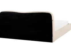 Clearance Łóżko z pojemnikiem BLAGNAC Boucle Jasno 180 x 200 cm Łóżka Tapicerowane|Łóżka Podwójne