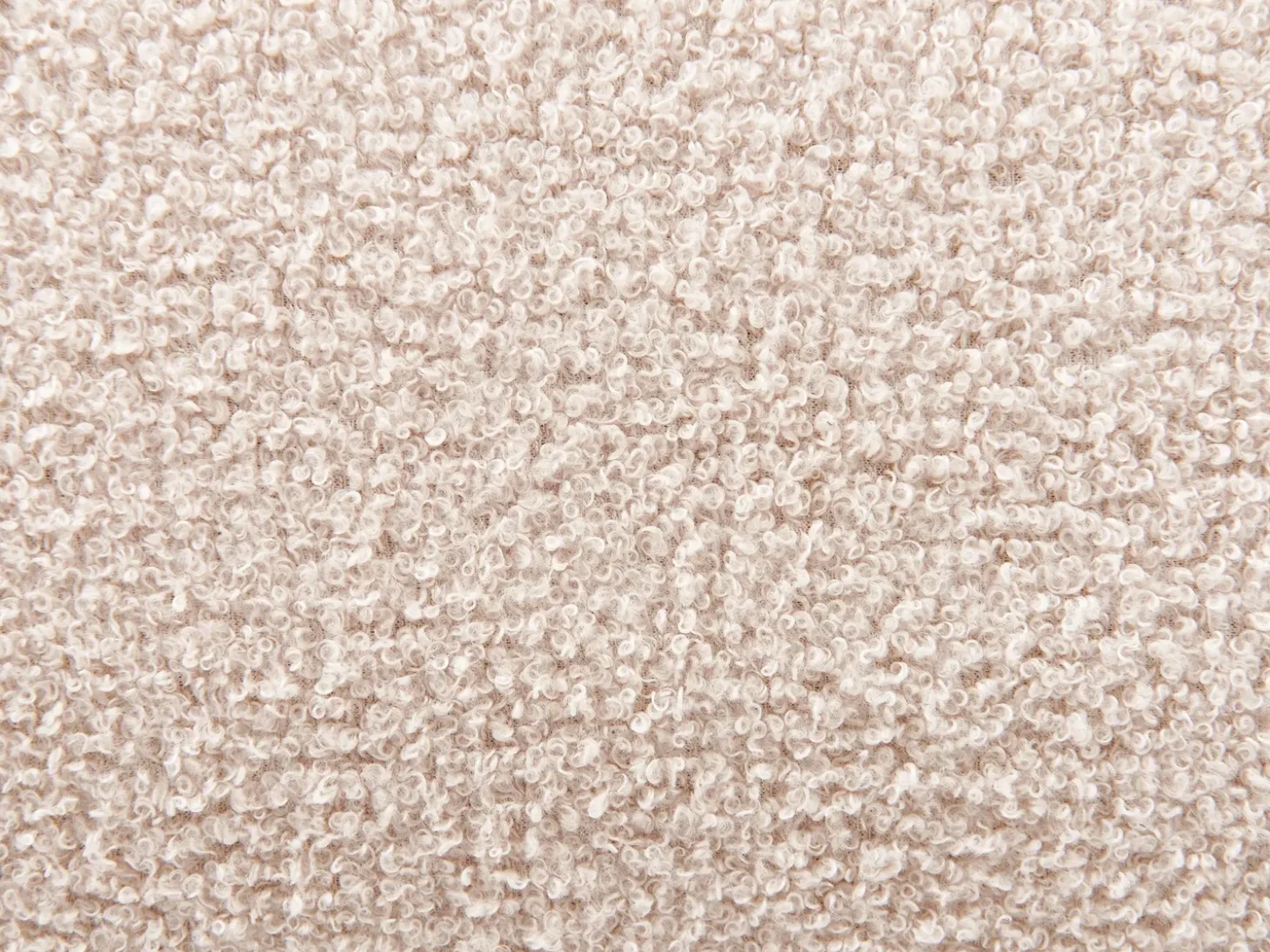Łóżko z pojemnikiem BLAGNAC Boucle Jasno 160 x 200 cm Łóżka Tapicerowane|Łóżka Podwójne