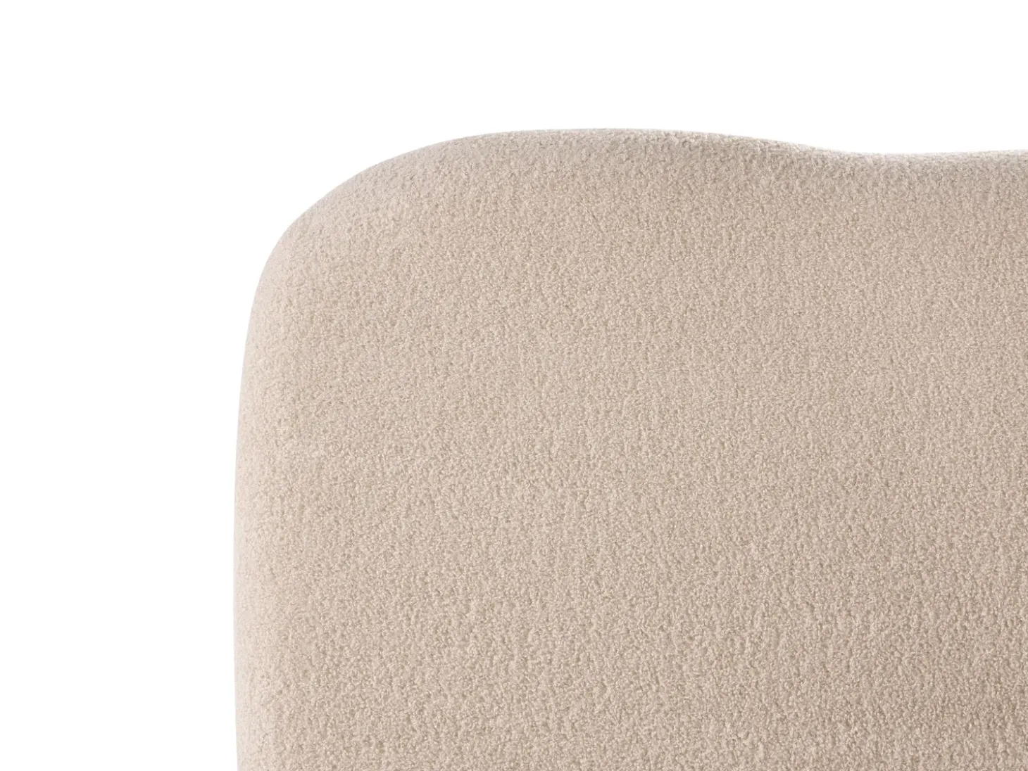 Discount Łóżko z pojemnikiem BLAGNAC Boucle Beżowy 90 x 200 cm Łóżka Tapicerowane|Łóżka Z Pojemnikiem