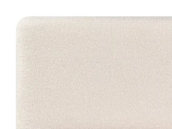 Online Łóżko z pojemnikiem BOUSSE Boucle Złamana biel 180 x 200 cm Łóżka Tapicerowane|Łóżka Podwójne