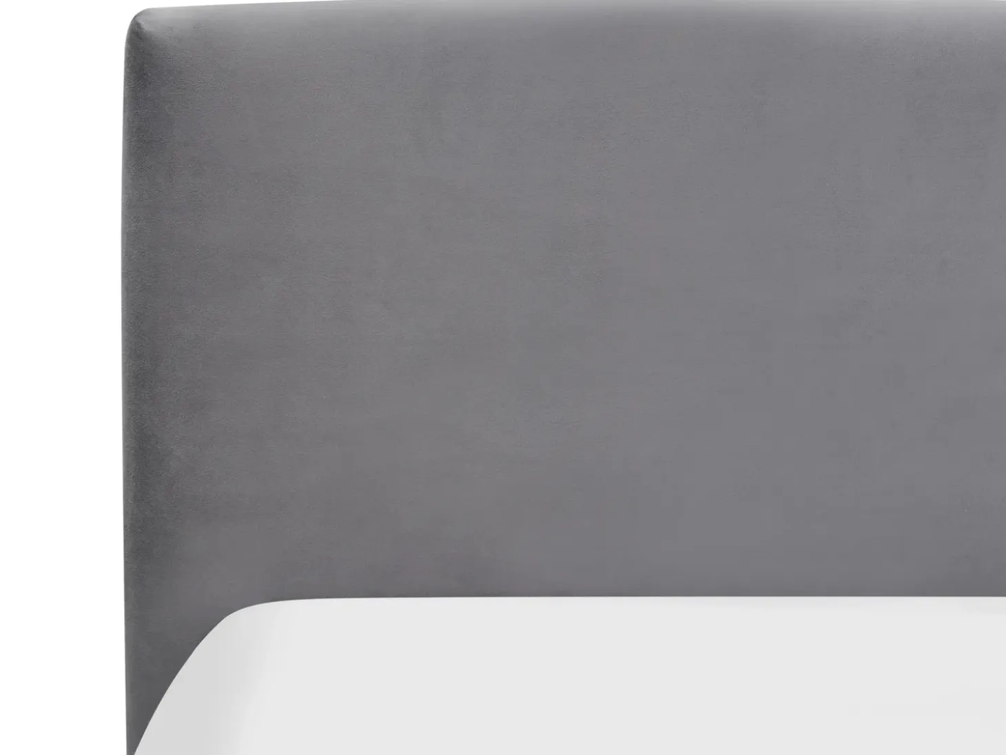 Best Łóżko z pojemnikiem BOUSSE Welur Ciemno 180 x 200 cm Łóżka Tapicerowane|Łóżka Podwójne