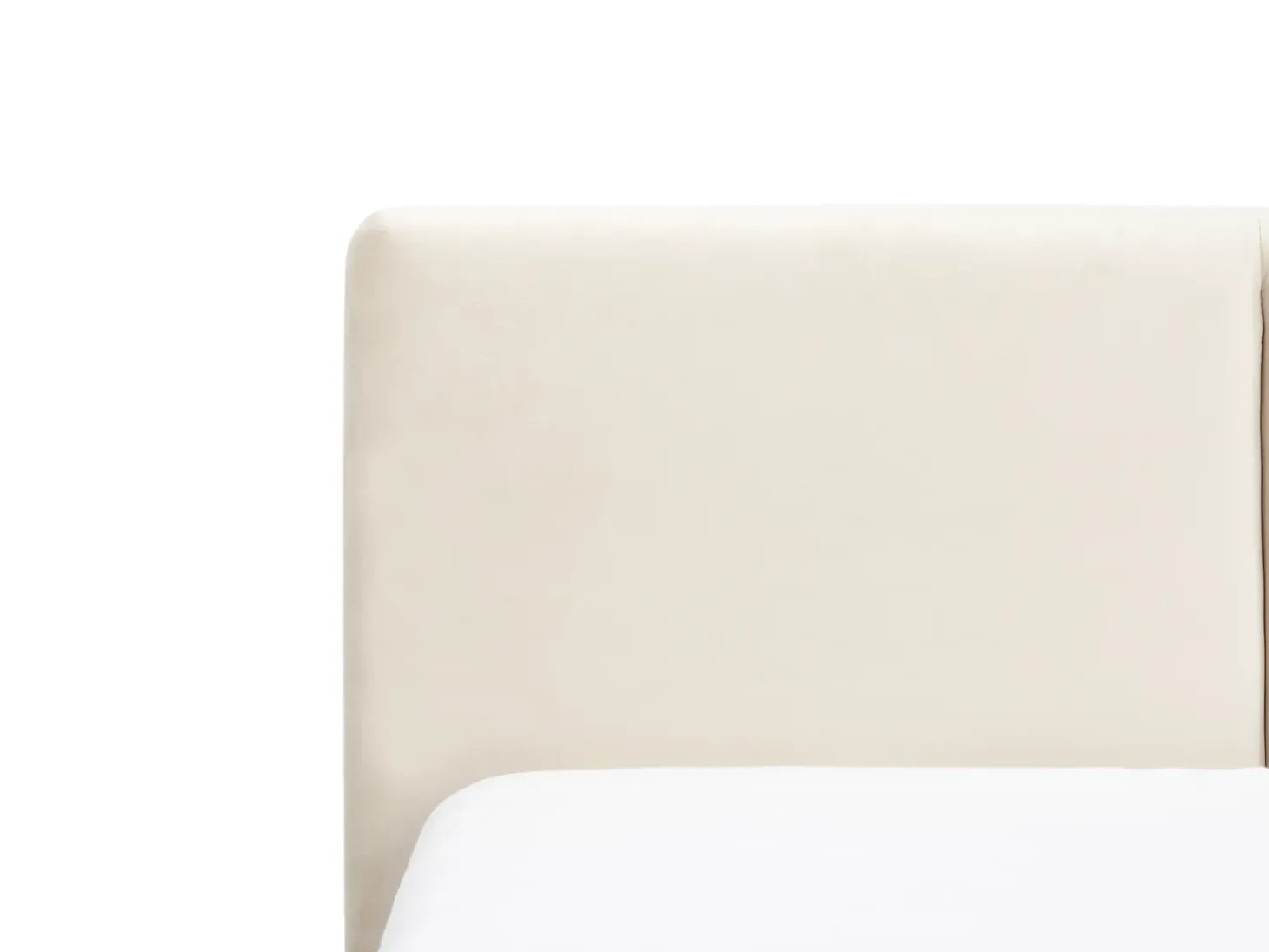Discount Łóżko z pojemnikiem BOUSSE Welur Jasno 180 x 200 cm Łóżka Tapicerowane|Łóżka Podwójne