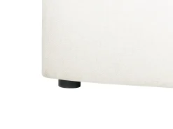 Discount Łóżko z pojemnikiem BOUSSE Złamana biel 180 x 200 cm Łóżka Tapicerowane|Łóżka Podwójne