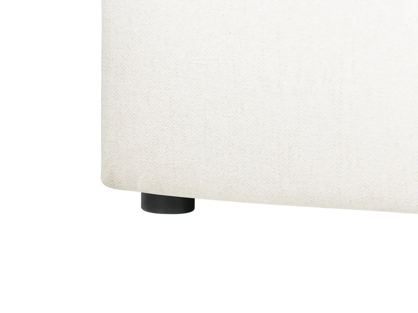 Discount Łóżko z pojemnikiem BOUSSE Złamana biel 180 x 200 cm Łóżka Tapicerowane|Łóżka Podwójne