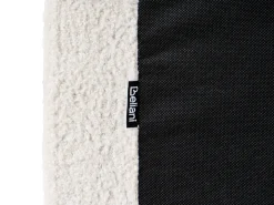 Outlet Łóżko z pojemnikiem BRENON Boucle Złamana biel 180 x 200 cm Łóżka Tapicerowane|Łóżka Podwójne