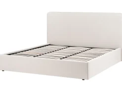 New Łóżko z pojemnikiem BRENON Jasno 180 x 200 cm Łóżka Tapicerowane|Łóżka Podwójne