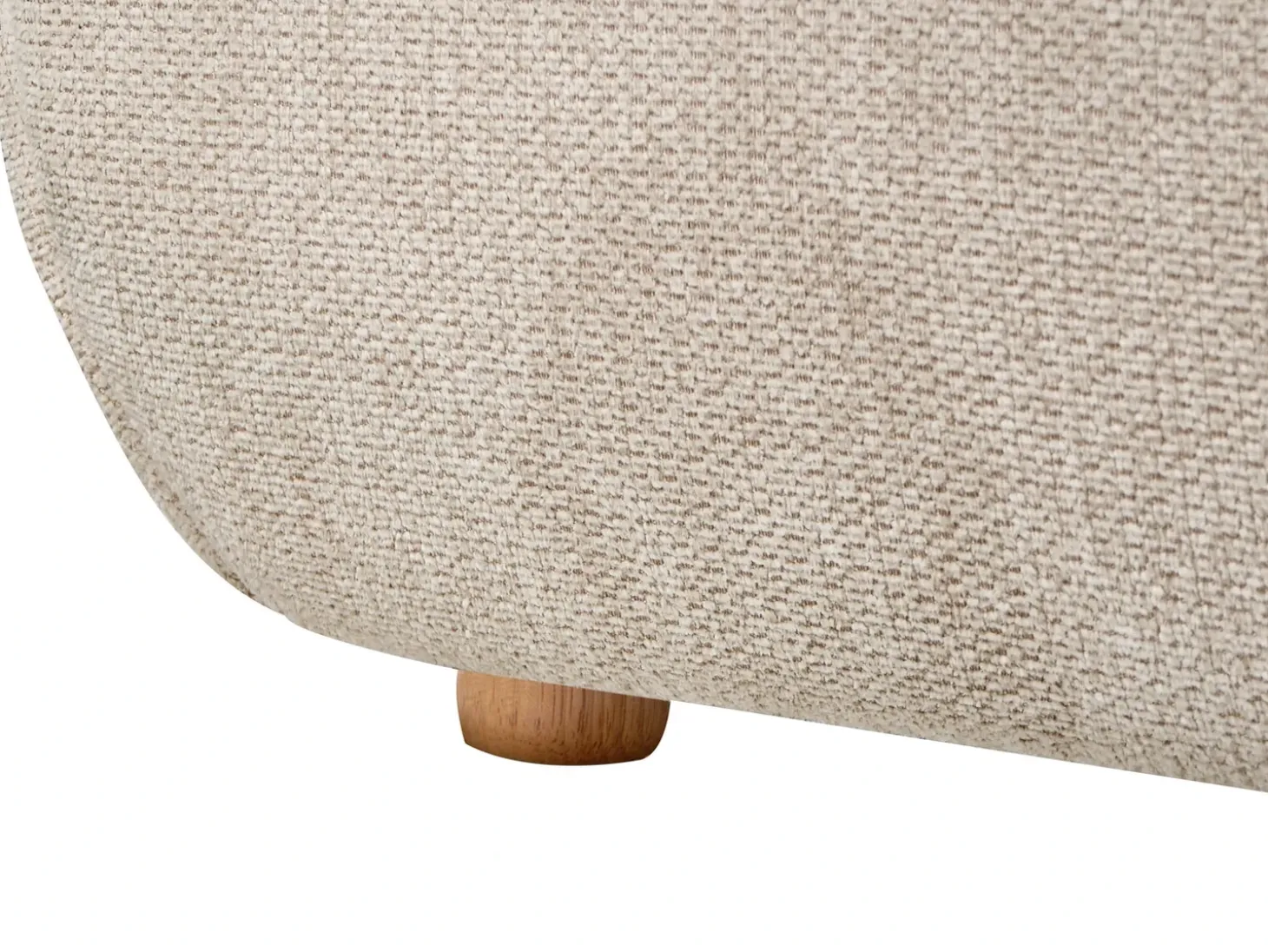 Outlet Łóżko z pojemnikiem CAMPAN Beżowoszary 180 x 200 cm Łóżka Tapicerowane|Łóżka Podwójne