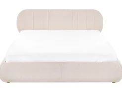 Sale Łóżko z pojemnikiem CAMPAN Jasno 180 x 200 cm Łóżka Tapicerowane|Łóżka Podwójne
