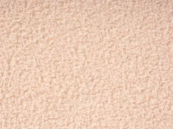 Outlet Łóżko z pojemnikiem CHADENET Boucle Brzoskwiniowy 180 x 200 cm Łóżka Tapicerowane|Łóżka Podwójne